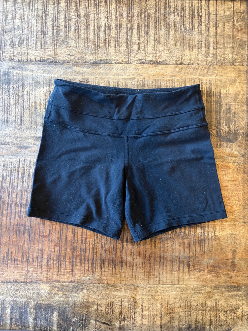 lululemon athletica Black High-Rise Bike Shorts